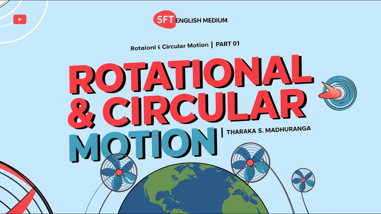 Lesson No 08 – Rotational & Circular Motion – Recording + Tutes