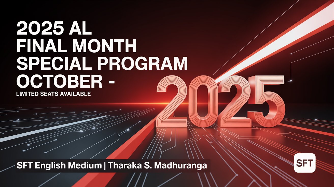 2025 AL – Final Month – Special Program – October