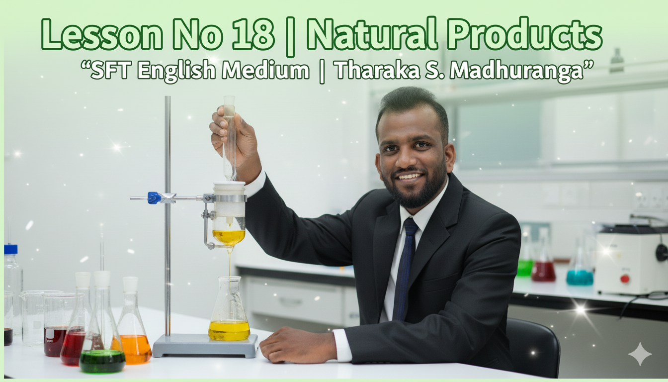 SFT English Medium – Lesson No 18 – Natural Product