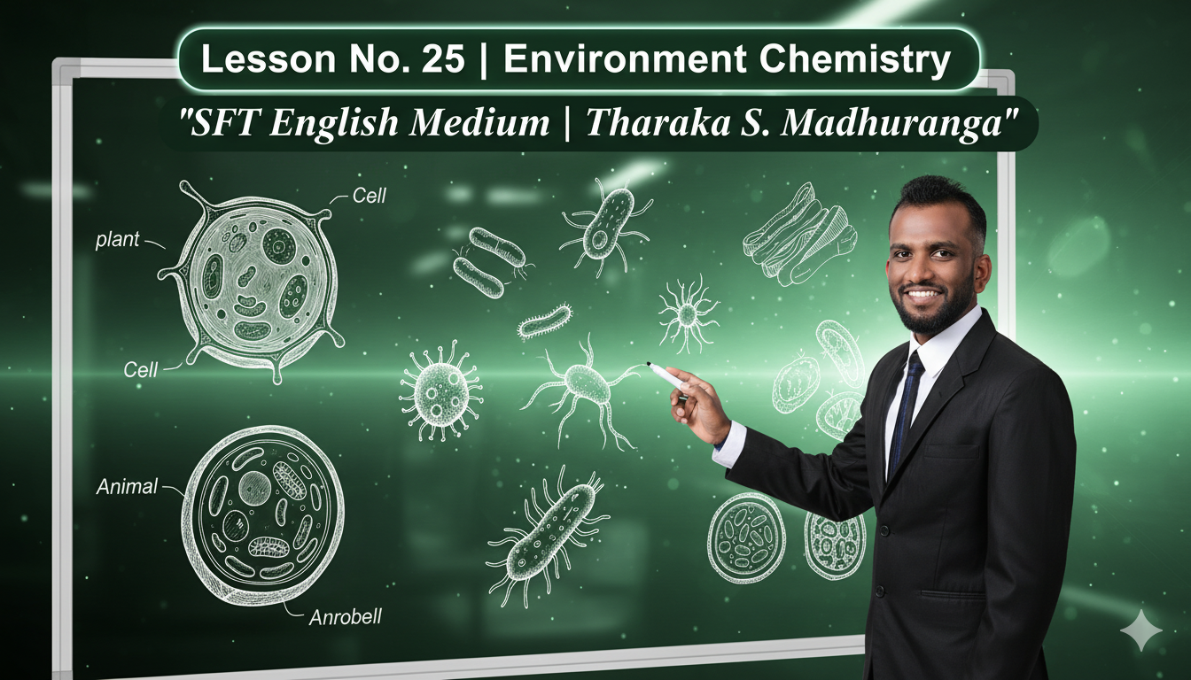 SFT English Medium – Lesson No 25 – Environment Chemistry