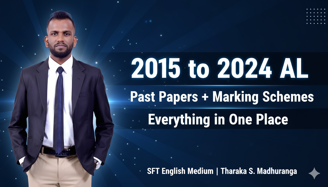 2015 to 2024 SFT English Medium Past Paper & Marking Schemes
